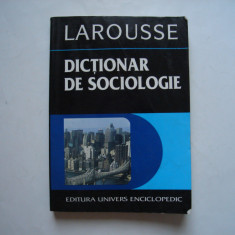 Dictionar de sociologie - colectiv, Larousse