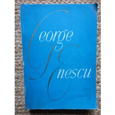 GEORGE OPRESCU, MIHAIL JORA - GEORGE ENESCU (1964, volum omagial)