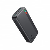 Power Bank JoyRoom Dazzling Series (JR-T017) - 2x USB, Type-C, Micro-USB, with LED for Battery Check, 12W, 20000mAh - Black