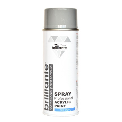 Spray Vopsea Brilliante, Gri Trafic, 400ml foto
