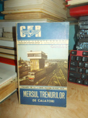 CFR : MERSUL TRENURILOR DE CALATORI , IUNIE 1973 - MAI 1974 foto