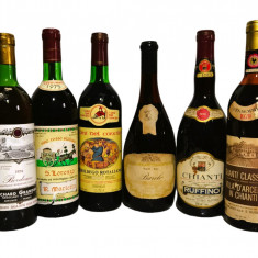 LOT - 1 - 6 STICLE VIN ROSU, Recoltare 1974/75/76/77/78/79