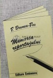 Cumpara ieftin Memoria reportajului - Filip Brunea Fox (W212)