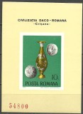 Cumpara ieftin 1976 - Arheologie daco-romana, colita nedantelata neuzata