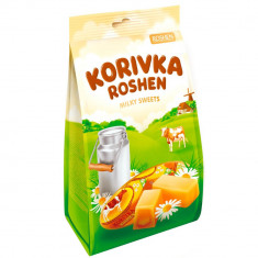 Bomboane Fondate cu Lapte Roshen Korivka, 205g, Bomboane cu Lapte, Bomboane cu Lapte Roshen, Bomboane Lapte Roshen, Bomboane Korivka, Bomboane Korivka