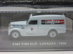 Macheta Fiat 1100 ELR Lavazza Altaya 1:43 foto