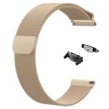 Curea Milanese Loop, adaptoare compatibile Samsung Gear S2 Sport, Retro Gold, Very Dream