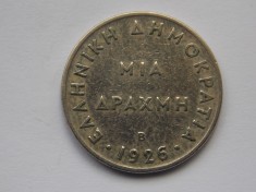 DRAHMA 1926 GRECIA foto