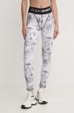PLEIN SPORT colanti femei, culoarea alb, modelator, FADC WJT1954 STE003N
