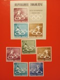 TOGO, SPORT TOKIO - BLOC + SERIE COMPLETĂ MNH