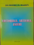 EDITORIALE, ARTICOLE, ESEURI-DUMITRU V. MARIN, 2018