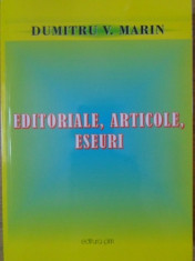 EDITORIALE, ARTICOLE, ESEURI-DUMITRU V. MARIN foto