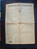 Ziarul Jurnalul Literar No. 3/Anul I - Director G. Călinescu