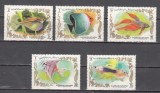 A12 S6 7 - Timbre foarte vechi - Ajman - pesti exotici, Fauna, Stampilat