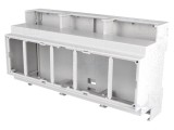 Carcasă pentru șină DIN 90x159.5x53mm Gri