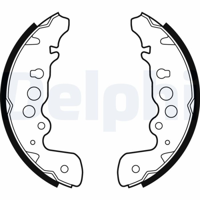 DELPHI LS1882 Set saboti frana