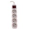 Prelungitor 4 prize Well, 5 m, intrerupator, cablu 3 x G