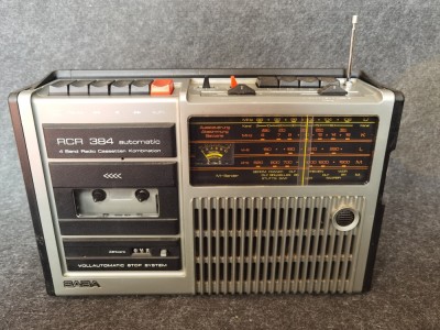 Radiocasetofon SABA RCR 384 Automatic. Functional. foto