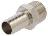 Racord push-in alamă nichelată R 3/8 12mm