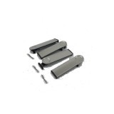 Cleme metalice negre De'Longhi BR81345942 Original pentru robot bucătărie