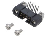 Conector PCB-cablu/PCB soclu tată PIN: 8 Datamate J-Tek THT - Conector 8 pini PCB-cablu/DataMate J-Tek THT