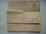 Fondurile proprietatii private. Carnet cu certificate de proprietate, 2 bucati, in serie, Romania de la 1950