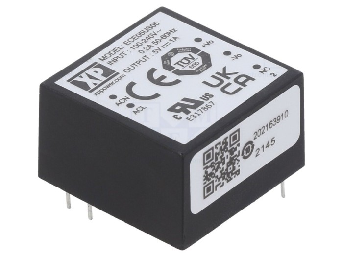 Convertor AC/DC 5W 5V 80%