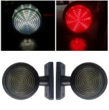 2 x LED Lumina Latura Lampe Gabarit Laterale Remorca Camioane Rosu Alb 12V 24V