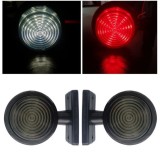 2 x LED Lumina Latura Lampe Gabarit Laterale Remorca Camioane Rosu Alb 12V 24V