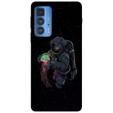 Husa compatibila cu Motorola Edge 20 Lite model Space Ocean, Silicon, TPU, Viceversa, Transparent, Carcasa