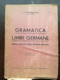Gramatica limbii germane (editia IV)- I. V. Patrascanu