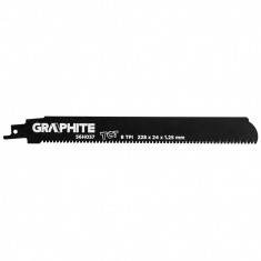 Panza pentru ferastrau sabie HM 228x24x1.25 mm 8TPI GRAPHITE 56H037 HardWork ToolsRange