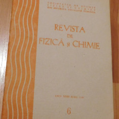 Revista de fizica si chimie Nr. 6 din 1986