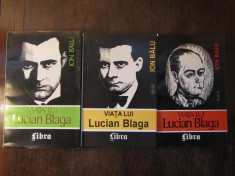 VIATA LUI LUCIAN BLAGA - ION BALU ( 3 VOLUME ) foto