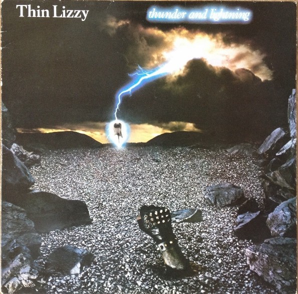 Thin Lizzy - Thunder And Lightning (1983 - UK - LP / VG)