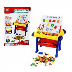 Tabla Magnetica Educativa Copii 3in1 cu Cifre si Alfabet QJ5593 foto