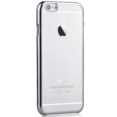 Husa pentru Apple iPhone 6 / iPhone 6S TPU placata Argintiu foto