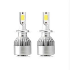 Set 2 Becuri auto LED H7 C6, 110W/set, 6000k foto