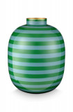 Cumpara ieftin Pip Studio vaza decorativa Stripes Green