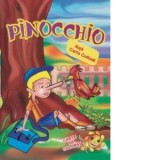 Pinocchio - Carte de colorat + poveste (format B5) - Carlo Collodi