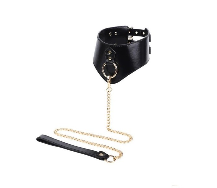 Zgarda Rosy V Shape Negru