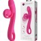 Vibrator Rabbit Beau Snail, 10 Moduri Vibratii, Silicon, USB Magnetic, Roz, 23 cm