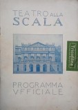 Teatro alla Scala Programma Ufficiale - Carte Straina in Engleza