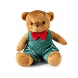 Figurina Ursulet Baietel Craciun plus multicolor cm 20 x 14 x 20 H