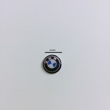 Emblema Cheie BMW, 11mm, Aluminiu, Alb/Albastru/Negru - Compatibila Toate Serii