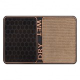 Covor antiderapant BH DM003 Wet Dry, exterior, interior - maro, 45x80 cm