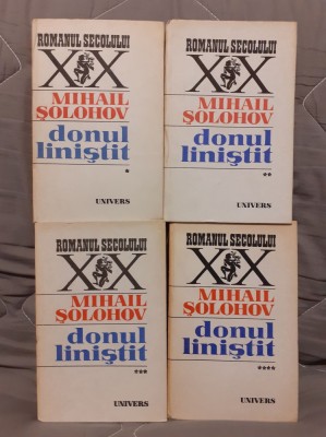 DONUL LINISTIT-MIHAIL SOLOHOV (4 VOL) EDITIE CARTONATA foto