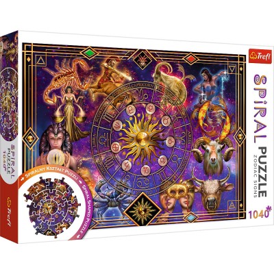 PUZZLE TREFL SPIRAL 1040 PIESE SEMNE ZODIACALE foto