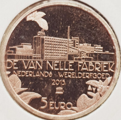 2146 Olanda 5 Euro 2015 Willem-Alexander (Van Nellefabriek) km 362 foto