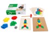 Joc Educativ de constructii cu ciocan si cuie Forme Geometrice, Toys For Life